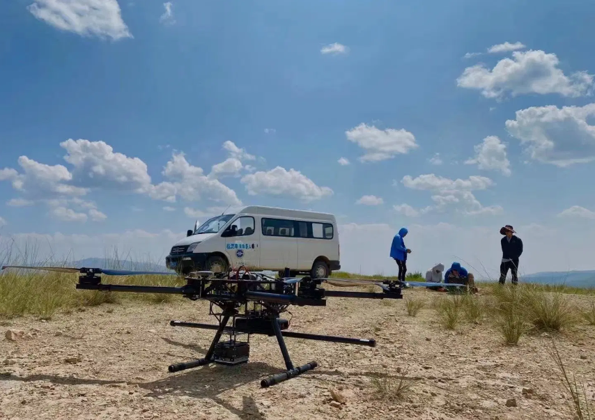 High-Altitude Cesium Magnetometer Drone for Pipeline Surveys