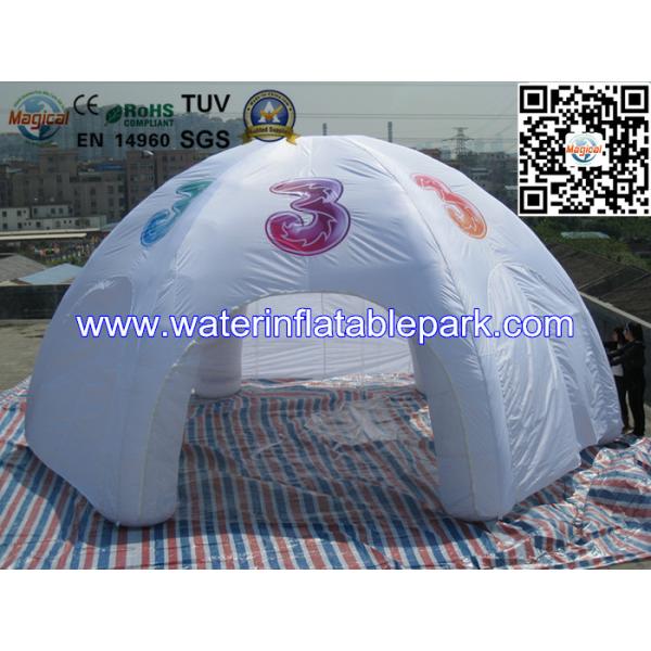 Buy cheap Waterproof 6 Legs Inflatable Tent / Inflatable Spider Tent Hiking Equipment from wholesalers