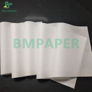Buy cheap 40gsm Food Grade White Kraft Greaseproof Hamburger Wrapping Paper from wholesalers