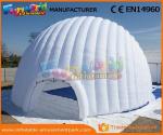 Large PVC Coated Nylon Or PVC Tarpaulin Inflatable Igloo Tent Inflatable Dome