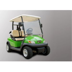 Buy cheap Electronic Small 2 Seater Golf Cart With Caddy Plate CE Approved , Green Color from wholesalers