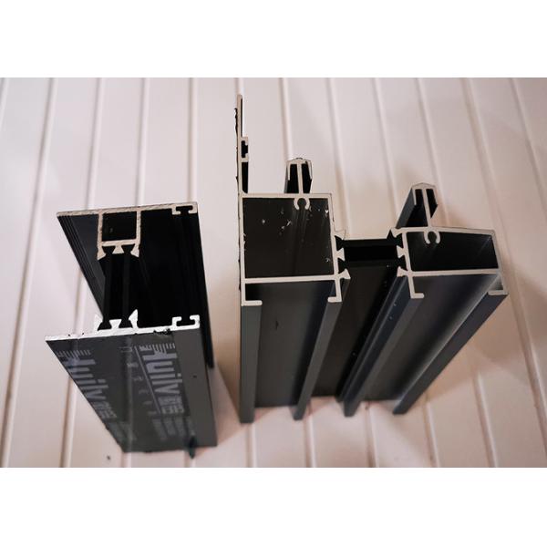 Quality PVDF Coating 2.2mm Aluminum Door Frame Extrusions Profile for sale