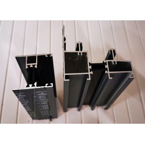 Buy cheap PVDF Coating 2.2mm Aluminum Door Frame Extrusions Profile from wholesalers