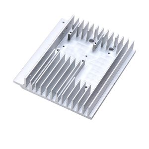 Buy cheap Clear Surface Aluminum Extrusion Heat Sink With Thermal Conductivity from wholesalers