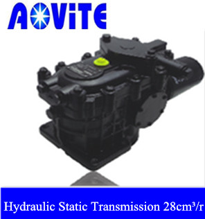 Quality HST 28 cm³/r (Hydraulic Static Transmission ) for conbine harvester for sale