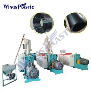 380V/50Hz HDPE Pipe Extruder Machine 20-110mm Screw Diameter 301 Screw L/D Ratio