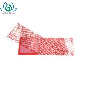 3D Printing Tamper Evident Security Packaging Tape , Custom Warranty Void