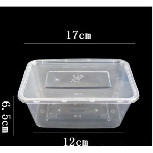 Buy cheap Disposable PP Plastic Take Away Box Microwavable With Lid from wholesalers