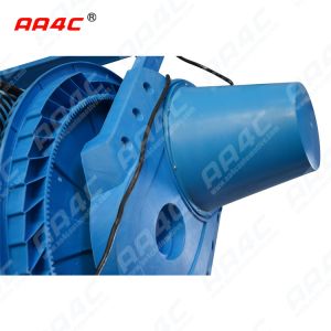 AA4C car exhaust extracting system auto vehicle exhaust hose tumbler with fans