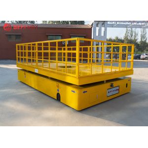Buy cheap 80T Load Steerable Transfer Trolley With Warning Alarm from wholesalers