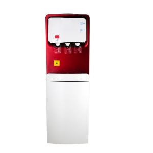 Buy cheap Free Standing Hot Cold Water Dispenser With Storage / Refrigerator Cabinet from wholesalers
