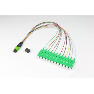 Buy cheap 2 Meters Optical Cable Cord , SM Patch Cord MPO SC Connector Type from wholesalers