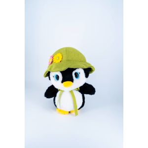 Custom Color Stuffed Penguin Plush Doll Toys Eco Friendly With Interchangeable