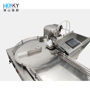 Compact 111*61*51cm Desktop Vial Filling Machine with One-Button Control and
