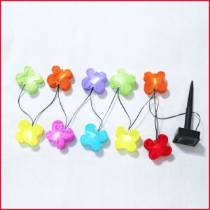 China Solar LED Nylon Lantern Chain Butterfly on sale