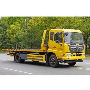 Buy cheap Customized 4X2 Dongfeng 15 Tons Tow Trucks Wrecker Truck Flat Bed Truck for Rescue from wholesalers