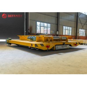 Buy cheap Heavy Load AC Motor Roller Transfer Trolley With Track from wholesalers