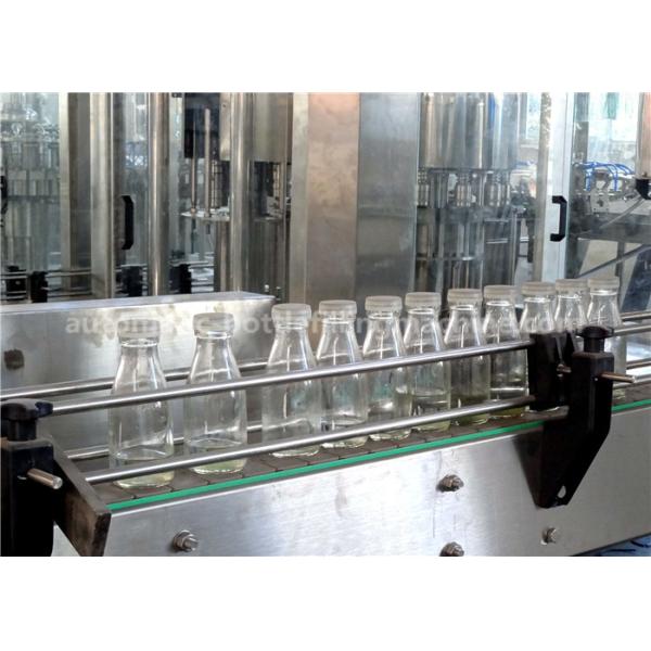 Automated 250ml Milk Processing Equipment , Liquid Filling Machine 2000*1800