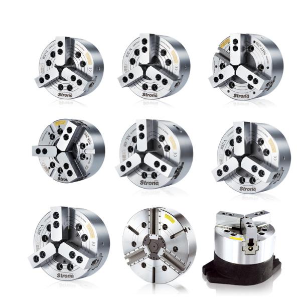 Auto Strong 3-Jaw Through-Hole Power Chuck High-Quality SCM440 Standard Power