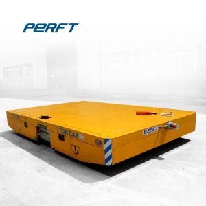 Buy cheap Customized 1-300t industrial Material Handling Battery Drive Transfer Trolley from wholesalers