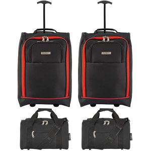 Buy cheap 20L 210D Polyester Lining Soft Trolley Luggage 55x40x20cm from wholesalers