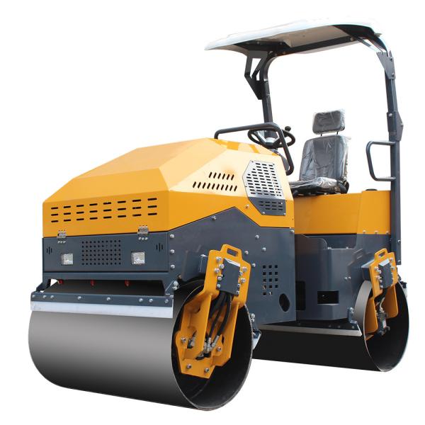 Quality Dual-vibration Hydraulic Vibration 70Hz Road Roller for and Smooth Asphalt Compaction for sale