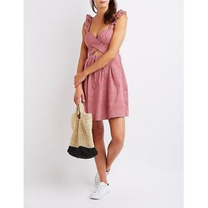 Buy cheap Mini Breathable OEM Dress 2018 Custom Gingham Sun Dress Ruffle from wholesalers