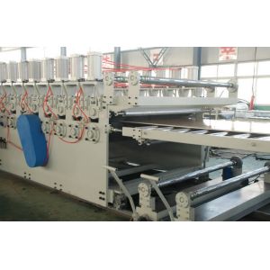 WPC Foam Board Extrusion Machine , Composite Wood Plastic Extruder Machine