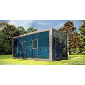 Buy cheap Easy to Install Portable Prefab Homes with Galvanized Steel Frame and MGO Board Floor from wholesalers