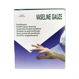 Buy cheap Custom Medical Sterile Disposable Wound Dressing Paraffin Gauze from wholesalers