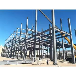 Metal Building Steel Structure Warehouse - Prefab Steel Frame Construction with