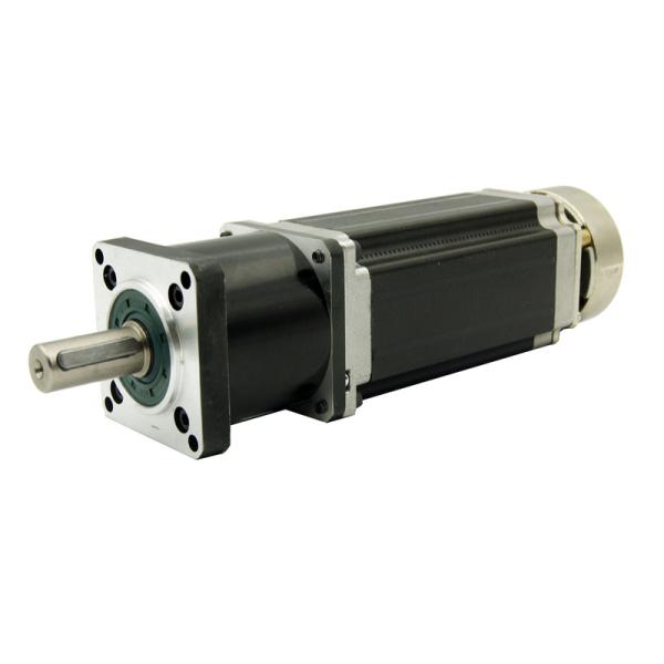 Buy cheap NEMA23 Planetary geared stepper motor with brake from wholesalers