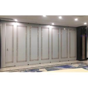 American Wooden Movable Partition System / Operable Soundproof Partition Wall
