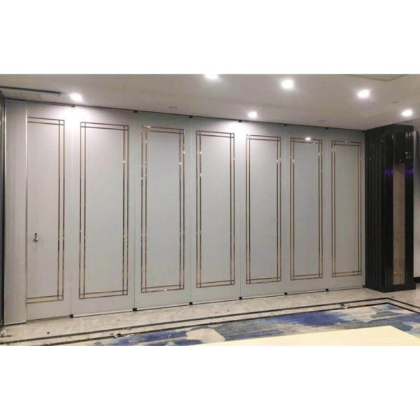 American Wooden Movable Partition System / Operable Soundproof Partition Wall