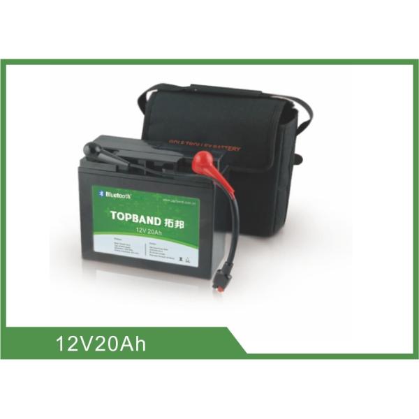 Buy cheap Light weight ABS Case Smart Lithium Battery 12V 20Ah for Golf Trolley / Golf Cart from wholesalers