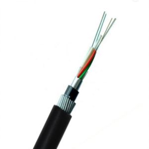 Buy cheap Manufacture Single mode 1 2 4 12 24 48 core GJSFJV Indoor Armored Optical Fiber Cable from wholesalers