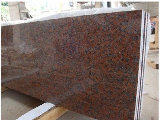 Quality Imperial Red Polished Granite Stone Good Resistance To Corrosion for sale