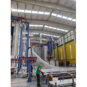 Buy cheap Full-Automatic Vertical Powder Coating Line for Aluminum Profiles from wholesalers
