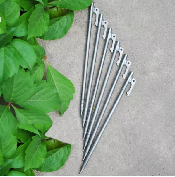 Buy cheap Titanium Tent Pegs TC4 Sturdy Slightweight V Shape 240mm Length from wholesalers