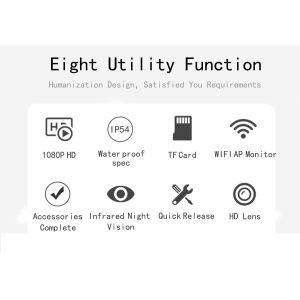 PR300C WIFI Hunting Camera i1296P IP54 Warterproof PIR wireless APP