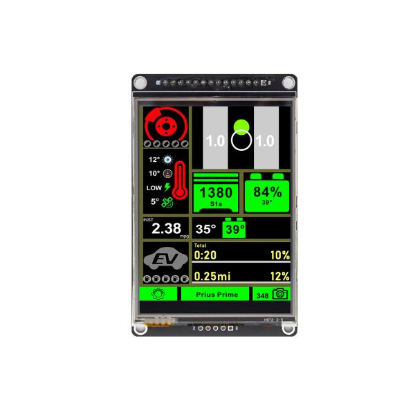 China 3.2 IPS TFT LCD Display Module | SPI Interface With ST7789 With resistive touch on sale China 3.2 IPS TFT LCD Display Module | SPI Interface With ST7789 With resistive touch on sale
