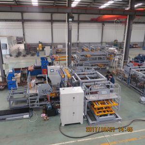 Buy cheap Cantilever / Stacking Container Wire Mesh Welding Machine 220v from wholesalers