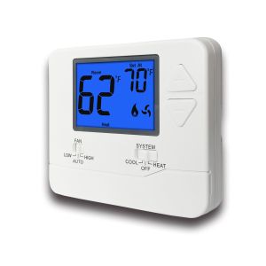 Riseem Fan Operation Mode HIGH Wireless Room Thermostat Non Programmable