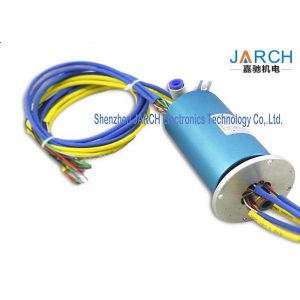 High Pressure Pneumatic Electrical Slip Ring With Minimal Electrical Circuit
