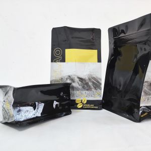 Buy cheap Spot UV Aluminum Foil Coffee Bean Packaging Pouches Flat Bottom With Valve from wholesalers
