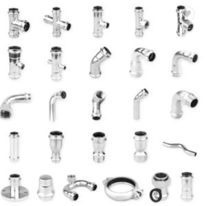 Mapress Press Fit Fittings SS304L / SS316L With M Profile Press