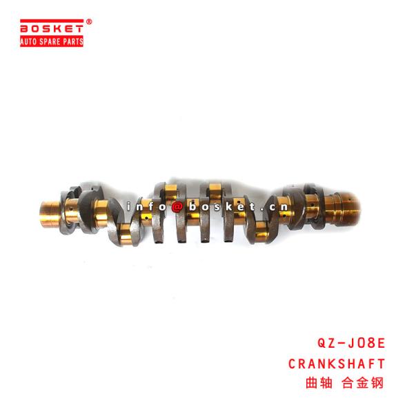 Quality QZ-J08E Truck Crankshaft For ISUZU HINO J08E J08C for sale