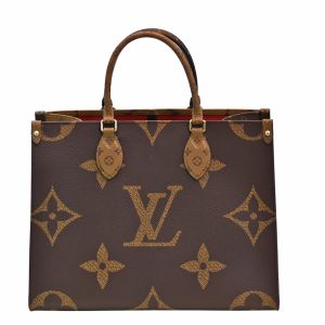 Buy cheap Reverse Canvas Designer Monogram Bag OnTheGo MM Louis Vuitton Shopping Bag product