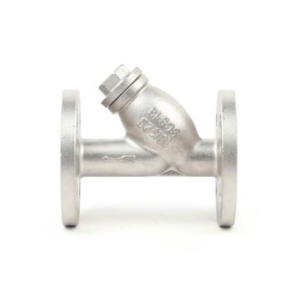 Quality JIS Standard Stainless Steel Y Strainer Flanged Connection , 10K~20K Rating for sale