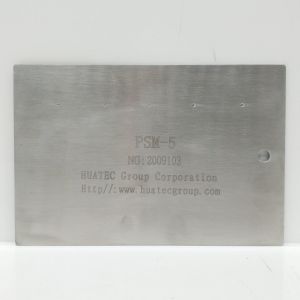 PSM-5 Five Point Fluorescent Penetration Reference Test Block